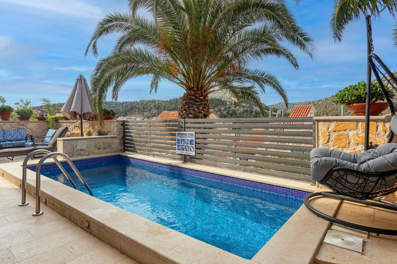 Villa Capitis In The Center Hvar Town Bagian luar foto